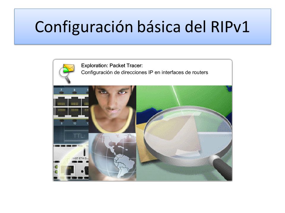 Configuración básica del RIPv1