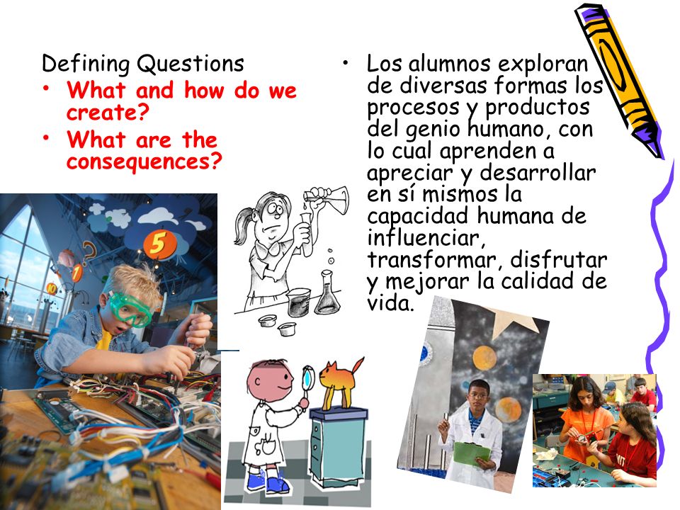Defining Questions What and how do we create What are the consequences