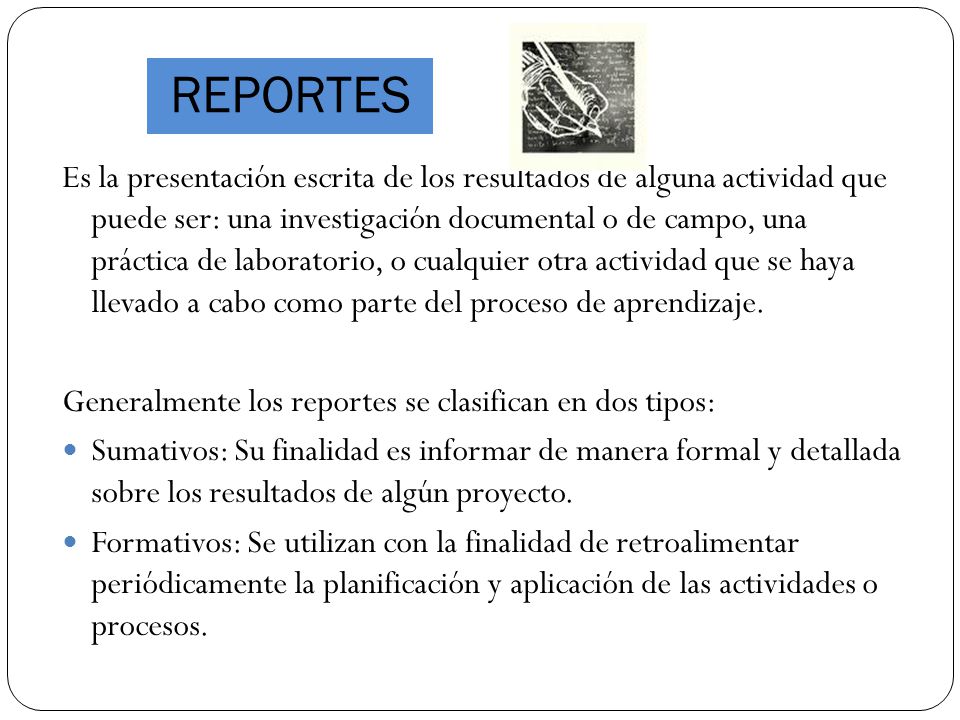 REPORTES