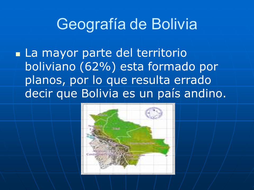 Geografía de Bolivia