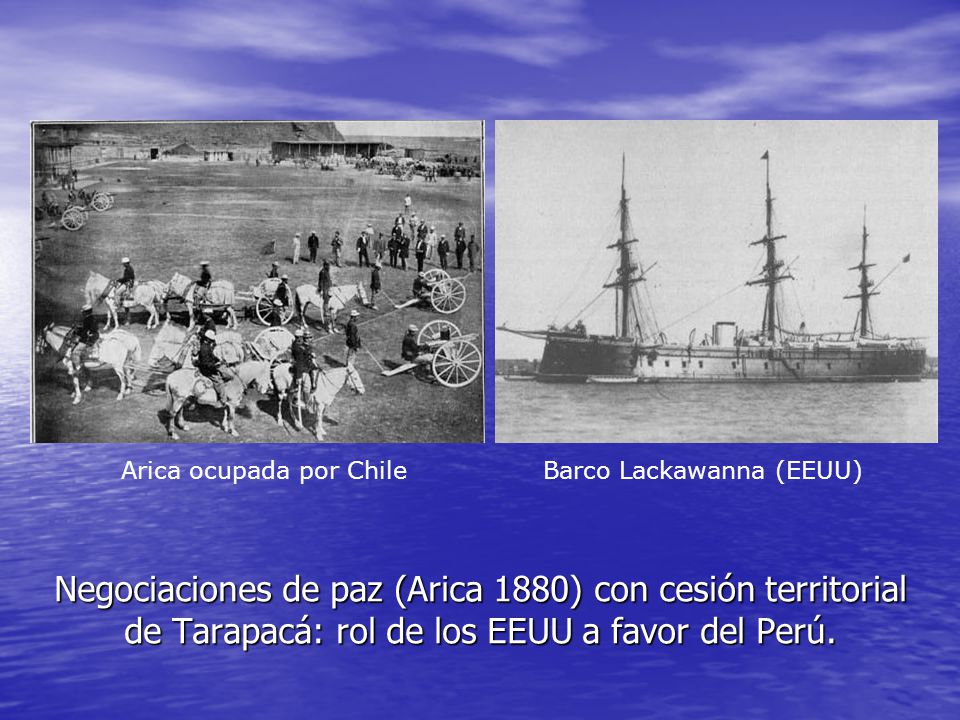 Arica ocupada por Chile