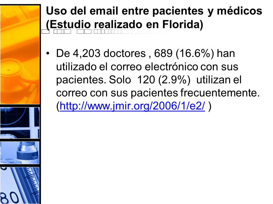 Uso del  entre pacientes y médicos (Estudio realizado en Florida)
