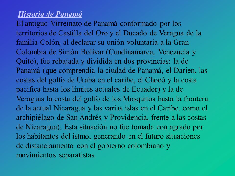 Historia de Panamá