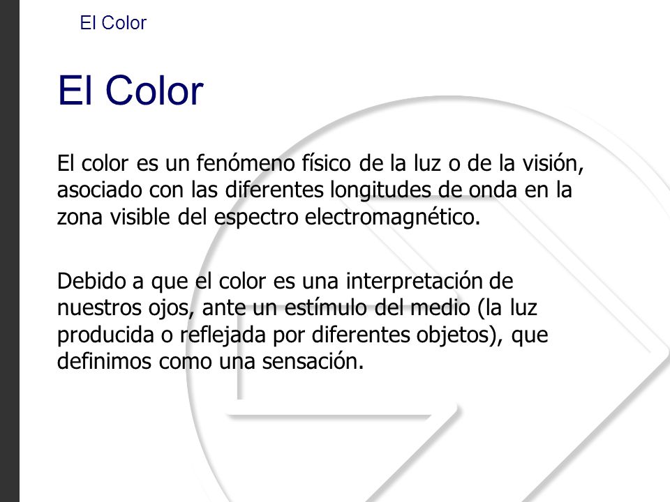 El Color El Color.
