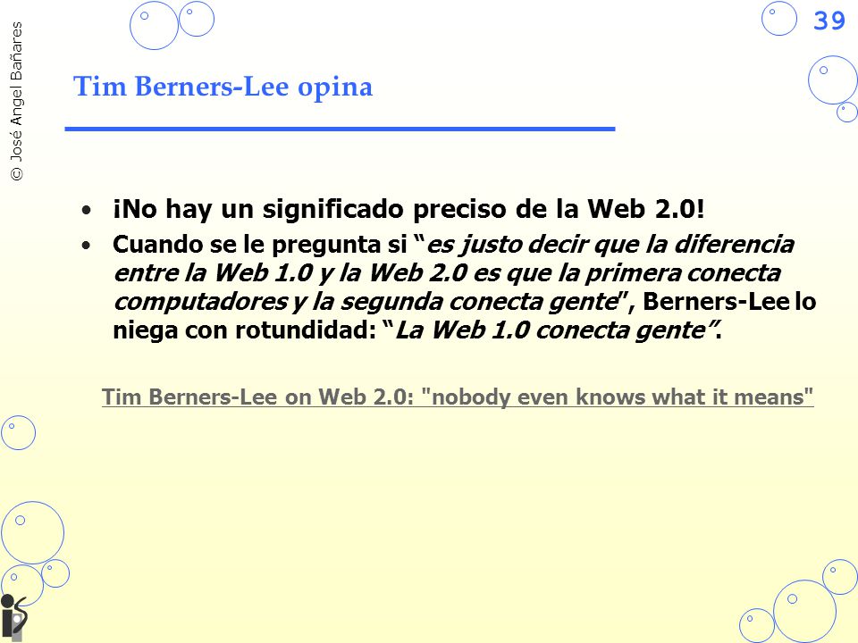 Tim Berners-Lee on Web 2.0: nobody even knows what it means