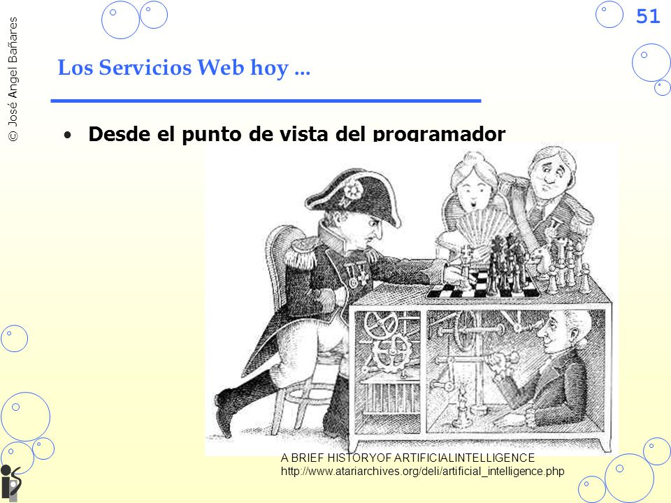 Los Servicios Web hoy ... Desde el punto de vista del programador