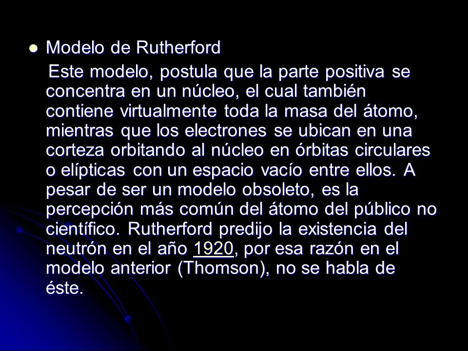 Modelo de Rutherford