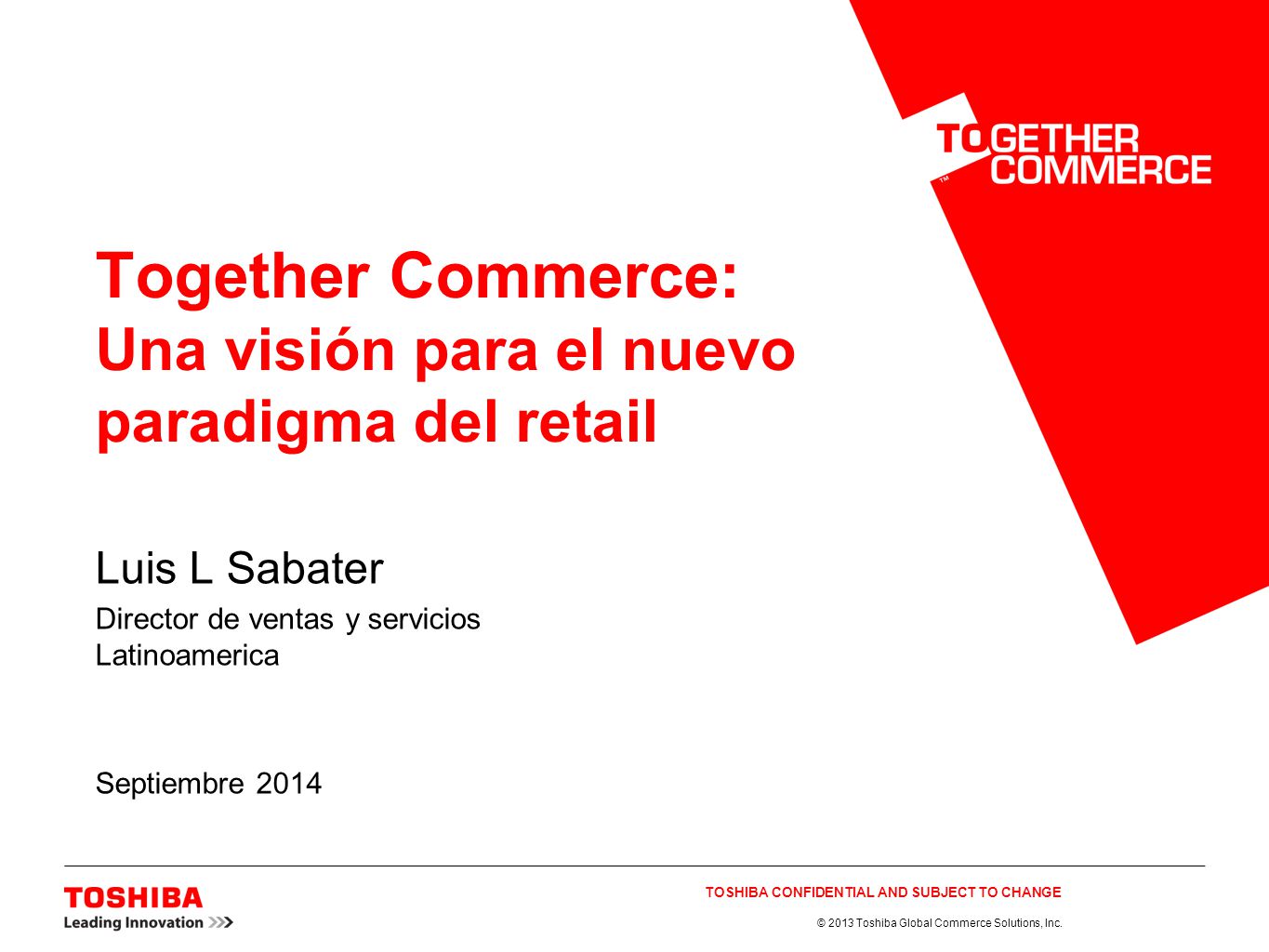Together Commerce: Una visión para el nuevo paradigma del retail