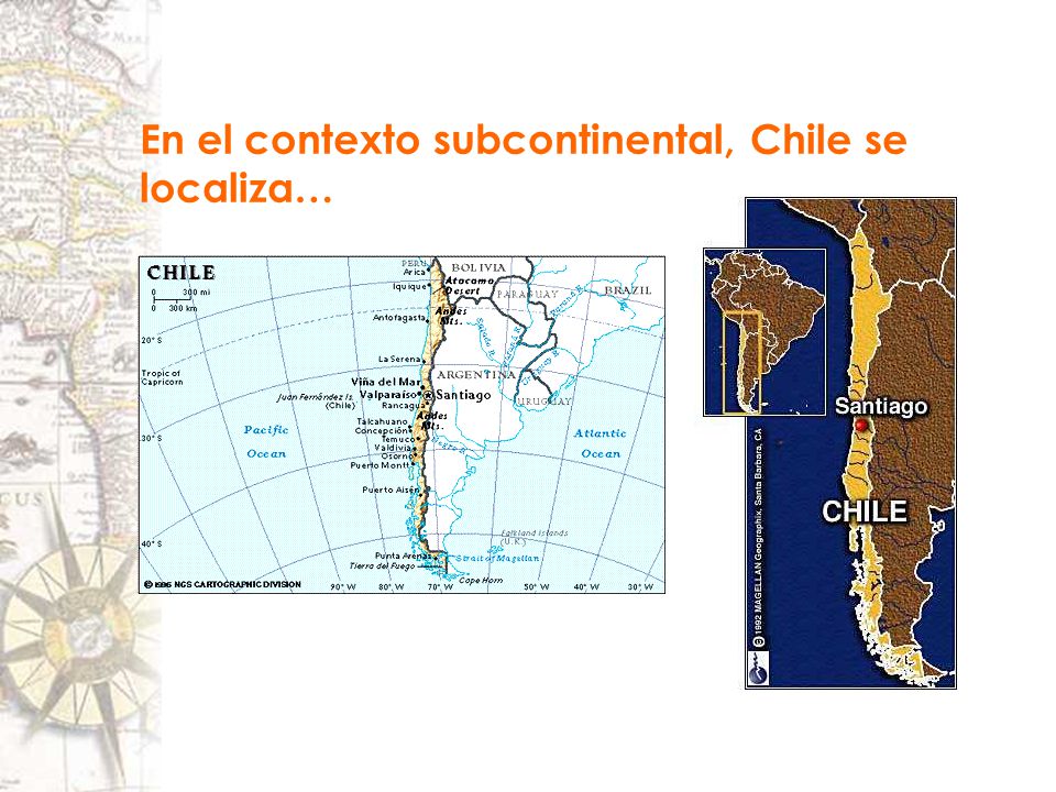 En el contexto subcontinental, Chile se