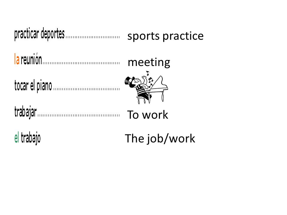 sports practice meeting To work The job/work