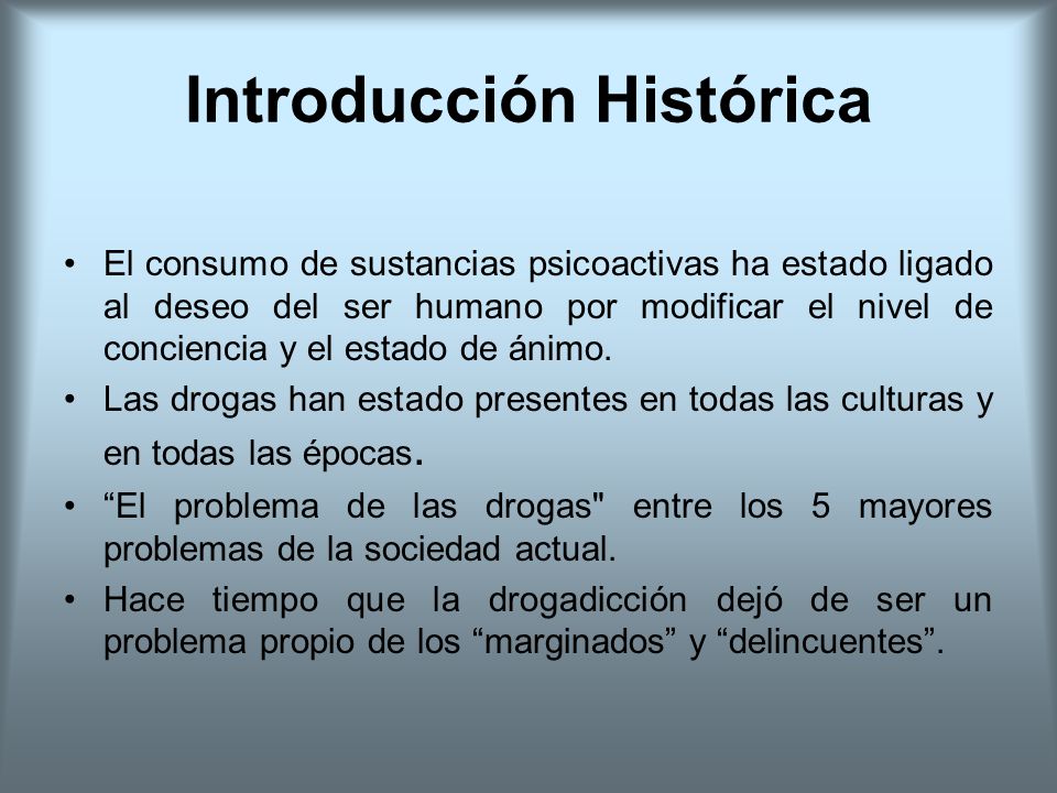 Introducción Histórica