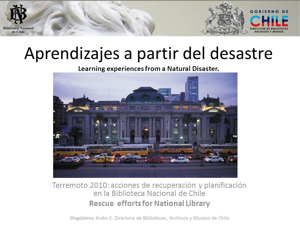 Rescue efforts for National Library