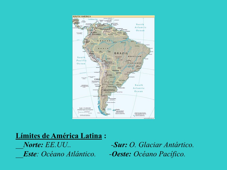 Límites de América Latina :