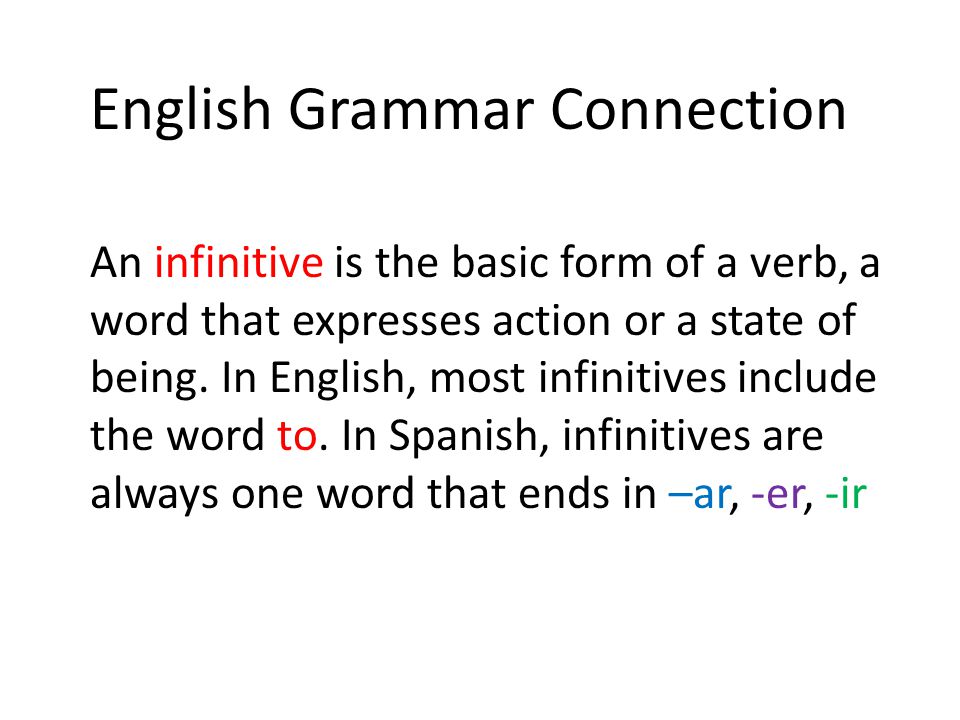 English Grammar Connection