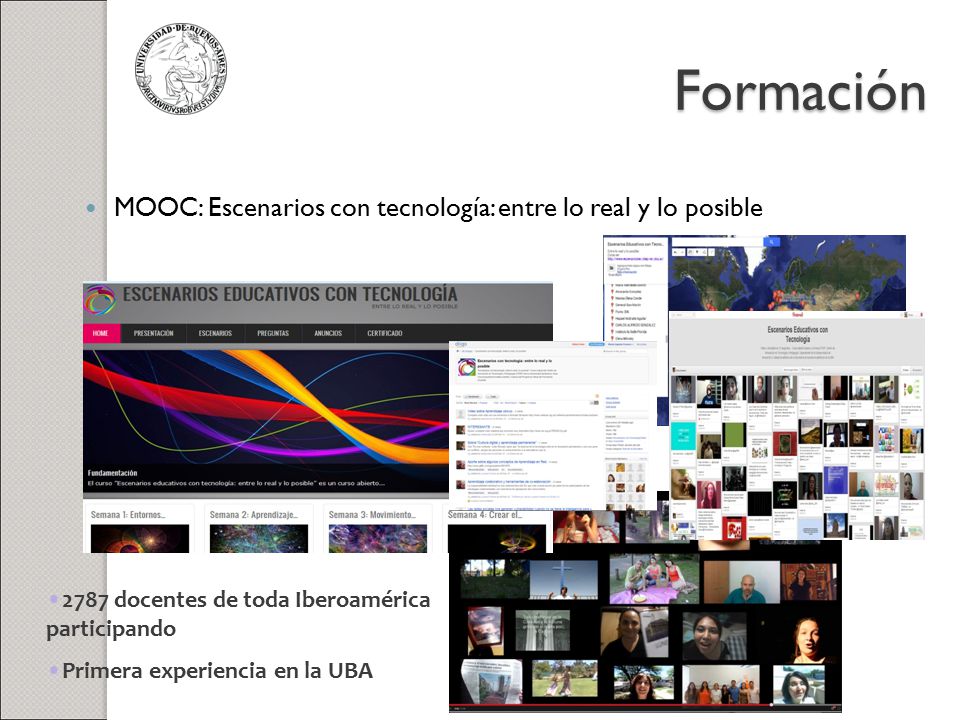 Formación MOOC: Escenarios con tecnología: entre lo real y lo posible