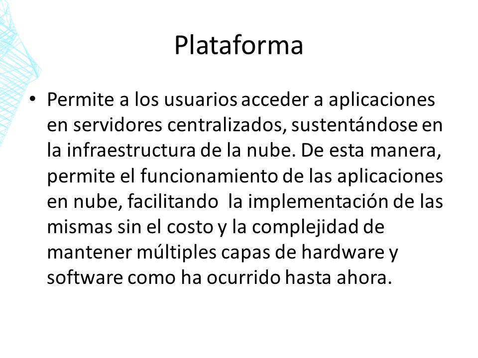 Plataforma