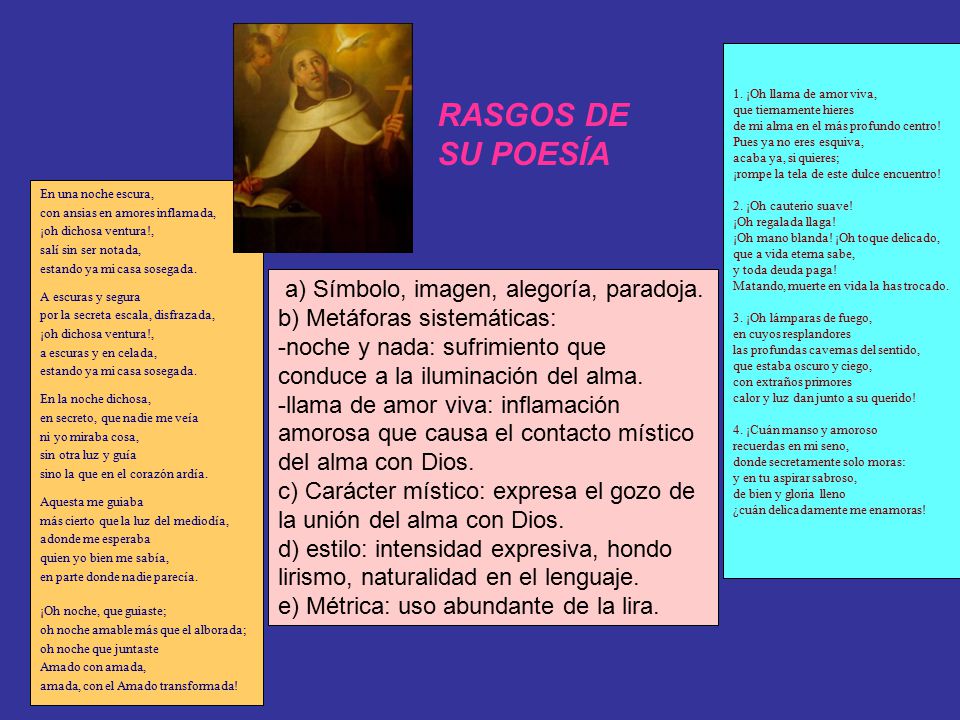 RASGOS DE SU POESÍA a) Símbolo, imagen, alegoría, paradoja.