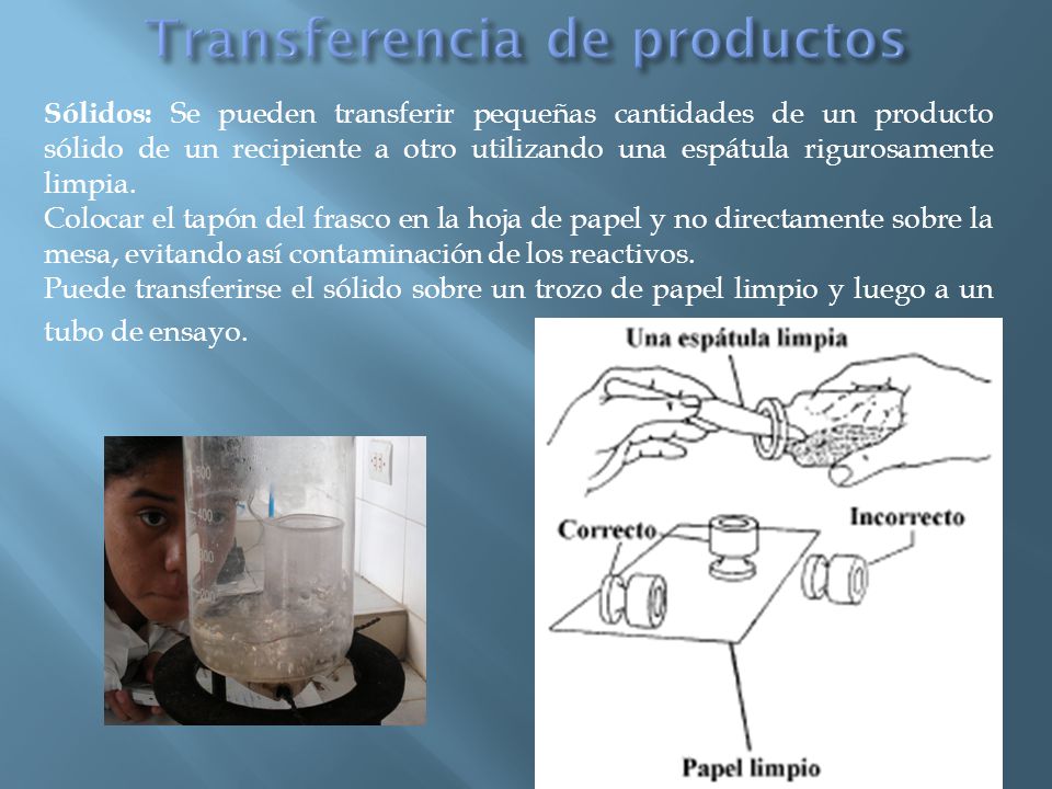 Transferencia de productos