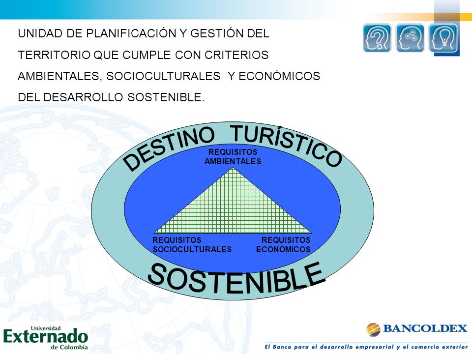 UNIDAD DE PLANIFICACIÓN Y GESTIÓN DEL TERRITORIO QUE CUMPLE CON CRITERIOS AMBIENTALES, SOCIOCULTURALES Y ECONÓMICOS DEL DESARROLLO SOSTENIBLE.