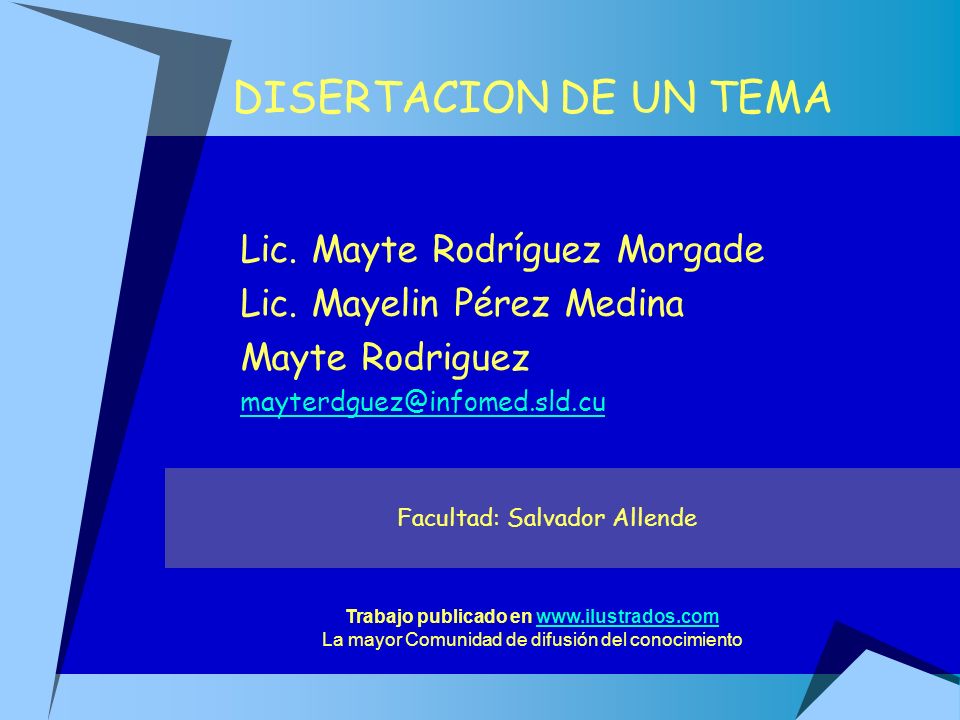 Trabajo publicado en