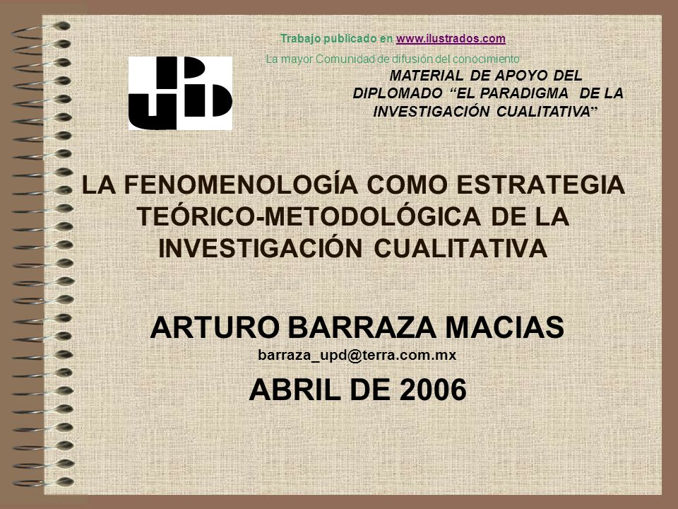 ARTURO BARRAZA MACIAS ABRIL DE 2006