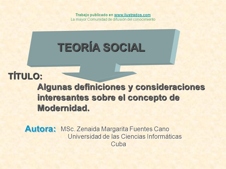 Trabajo publicado en