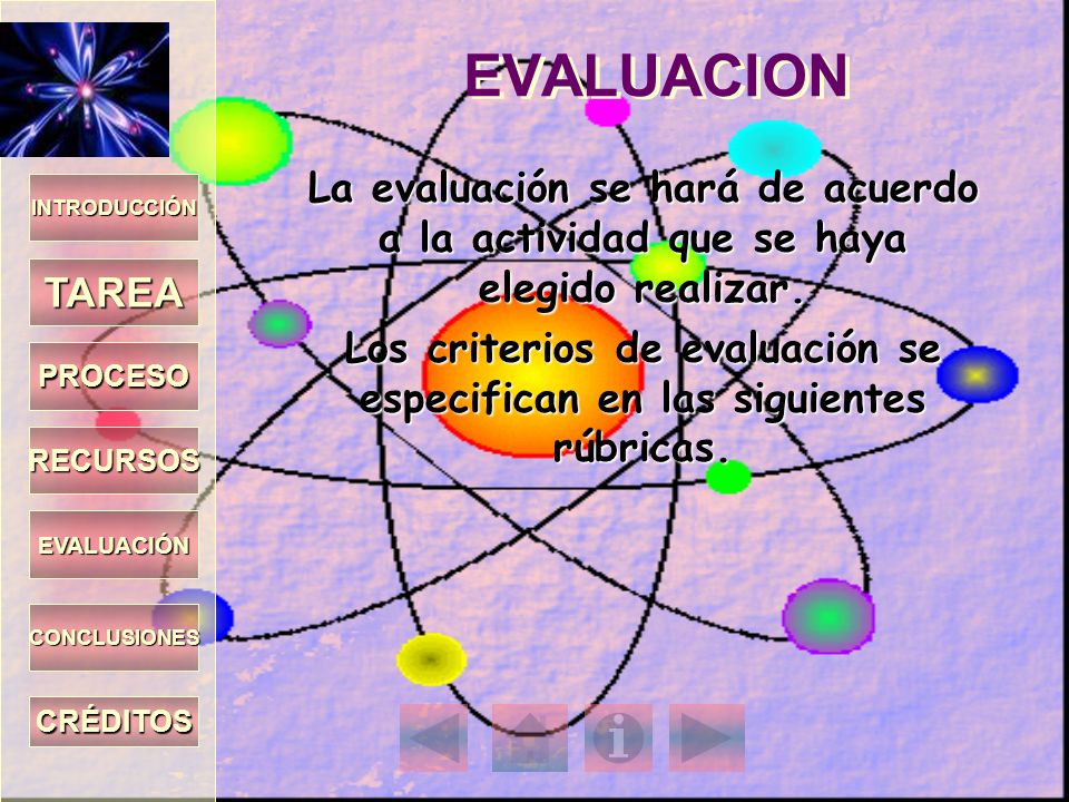 Los criterios de evaluación se especifican en las siguientes rúbricas.
