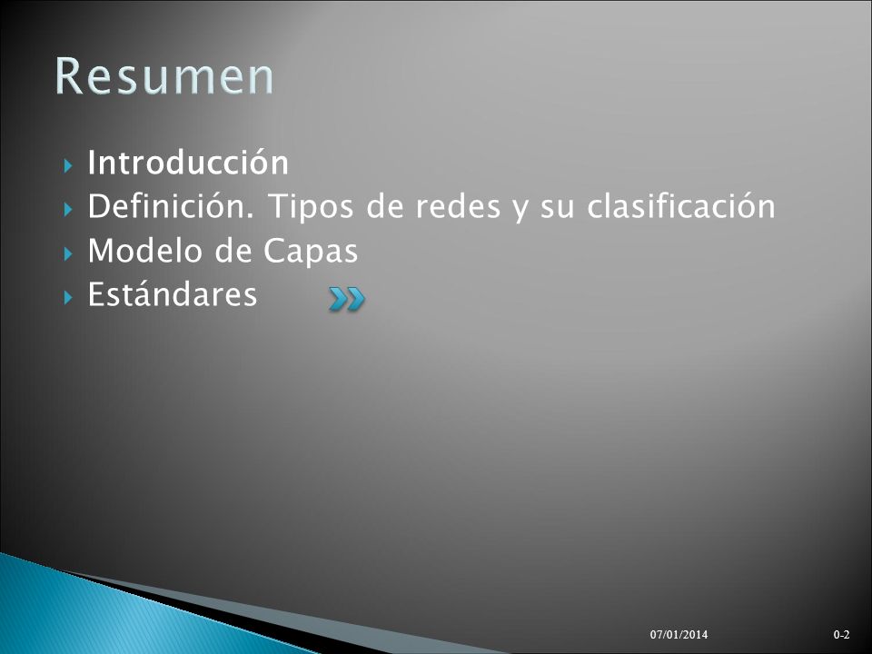 Resumen Introducción Definición. Tipos de redes y su clasificación
