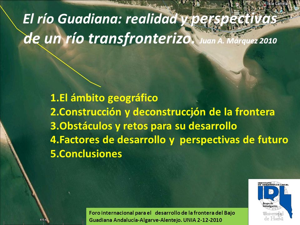 El río Guadiana: realidad y perspectivas de un río transfronterizo