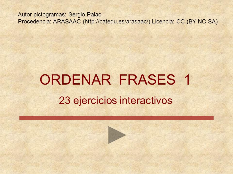23 ejercicios interactivos