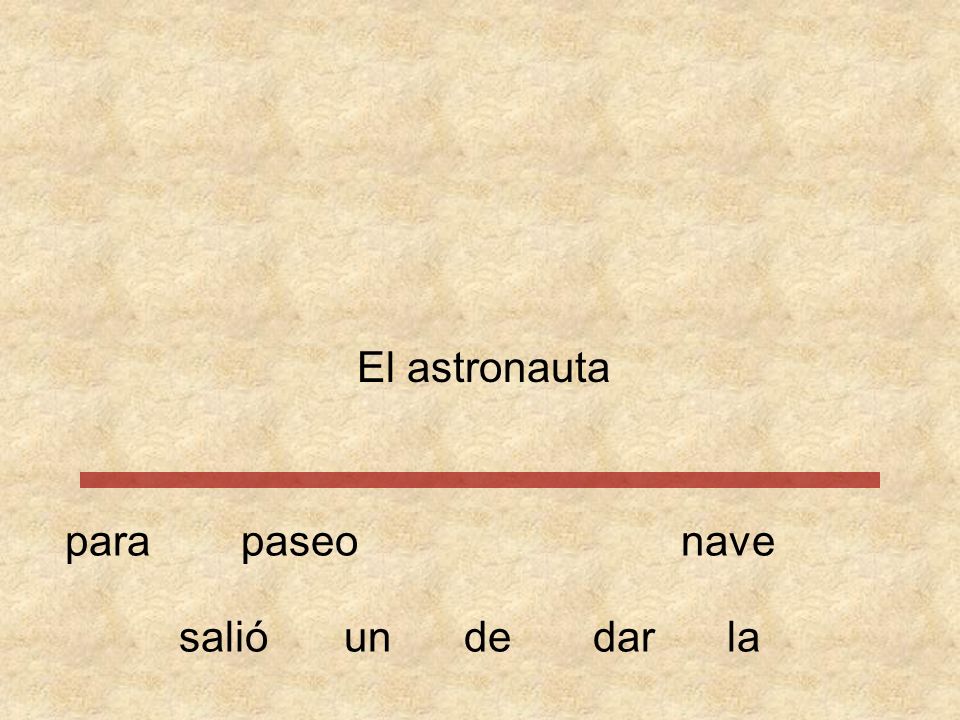 El astronauta para paseo nave salió un de dar la