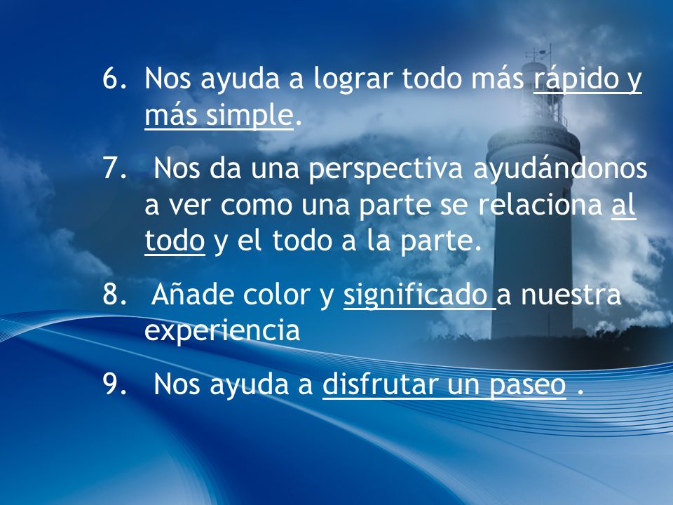 Nos ayuda a lograr todo más rápido y más simple.