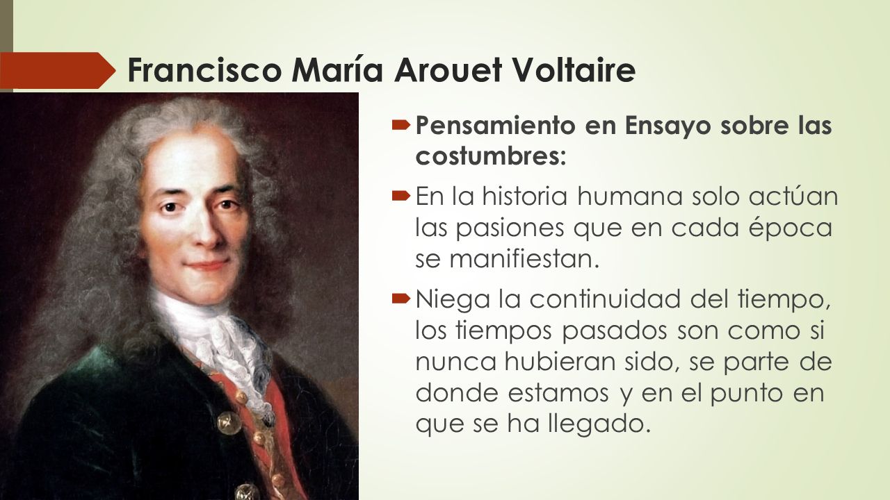 Francisco María Arouet Voltaire