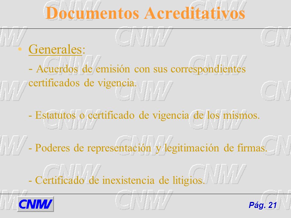 Documentos Acreditativos