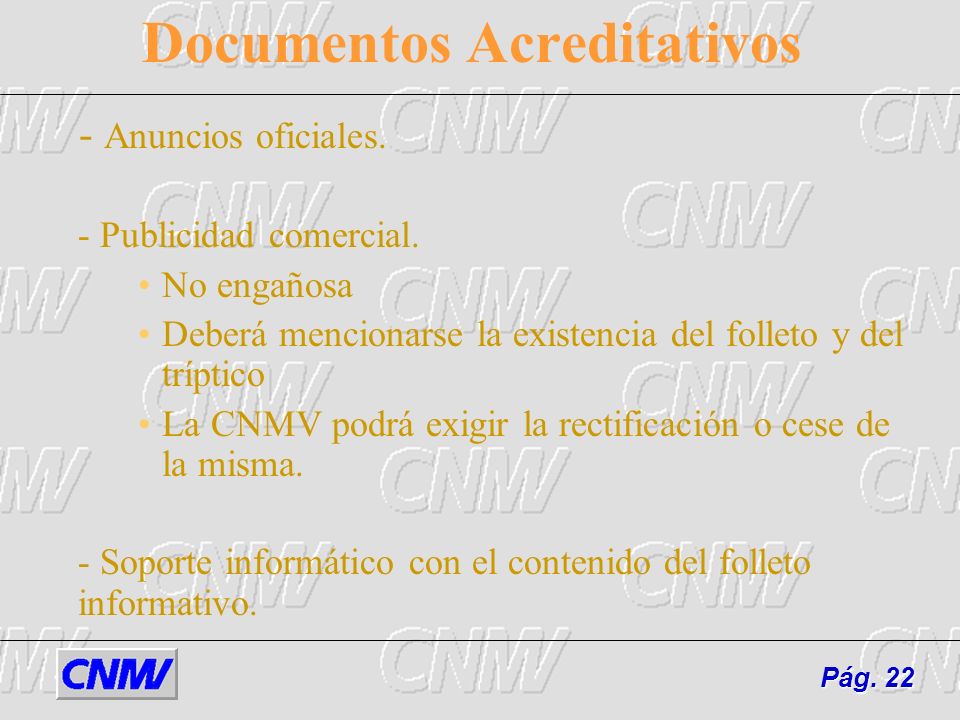 Documentos Acreditativos