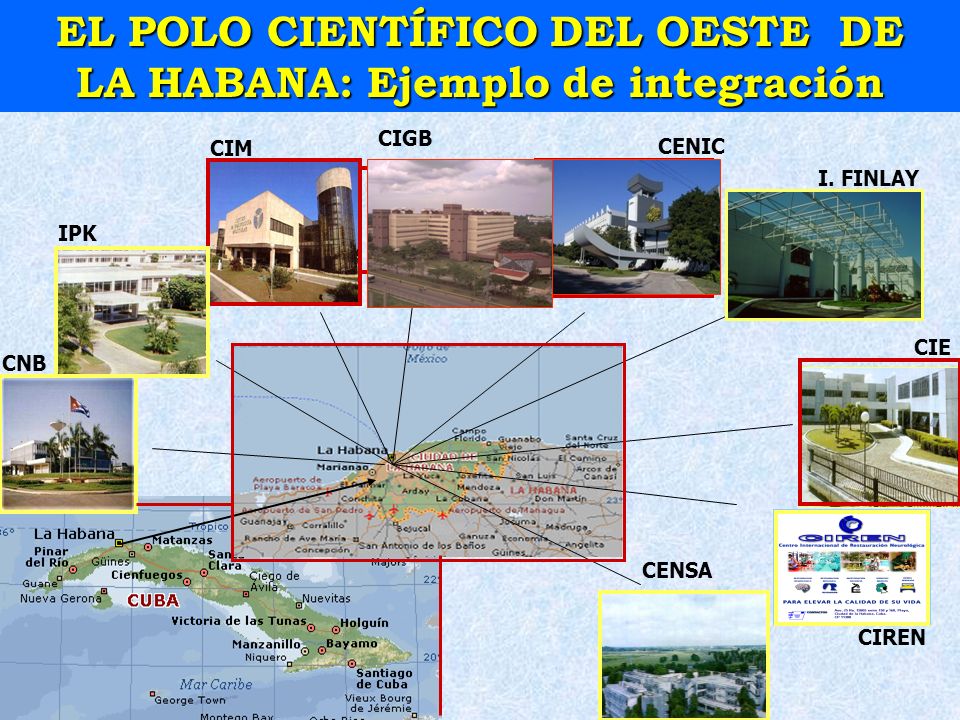 EL POLO CIENTÍFICO DEL OESTE DE LA HABANA: Ejemplo de integración