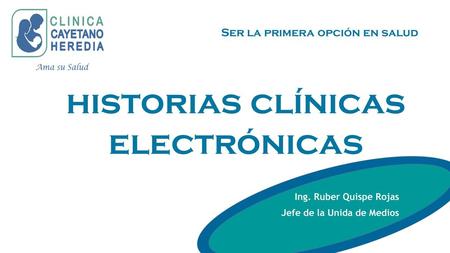 historias clínicas electrónicas