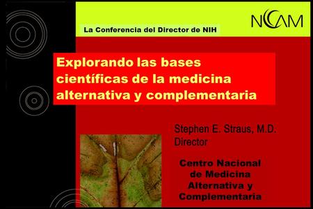 La Conferencia del Director de NIH