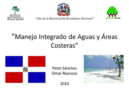 “Manejo Integrado de Aguas y Áreas Costeras”