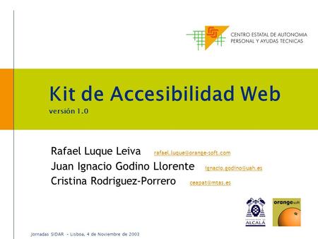 Kit de Accesibilidad Web versión 1.0