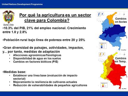 Por qué la agricultura es un sector clave para Colombia?