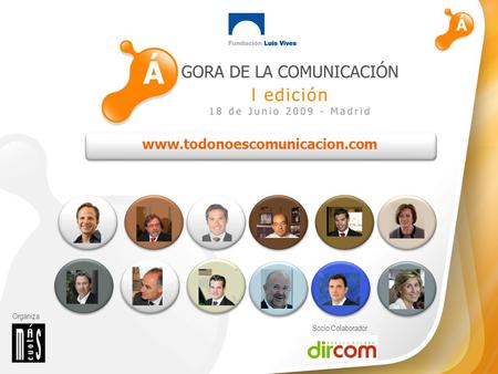 Organiza Socio Colaborador www.todonoescomunicacion.com.