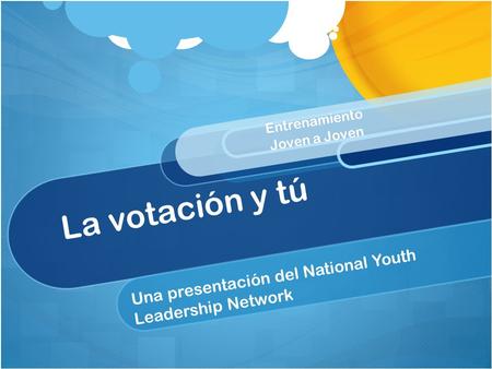 Una presentación del National Youth Leadership Network