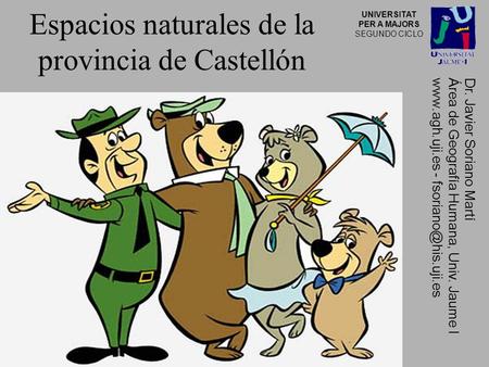 Espacios naturales de la provincia de Castellón