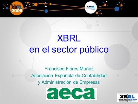 XBRL en el sector público