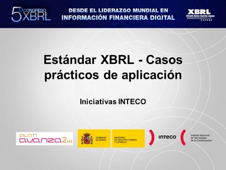 Estándar XBRL - Casos prácticos de aplicación