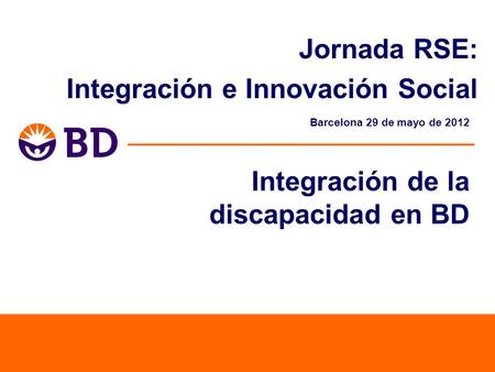 Integración e Innovación Social