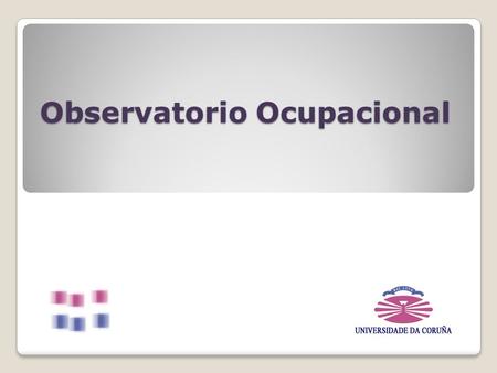 Observatorio Ocupacional. Estudio de inserción laboral de los graduados de la UDC 2004/2005.