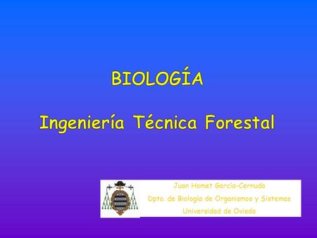 Ingeniería Técnica Forestal