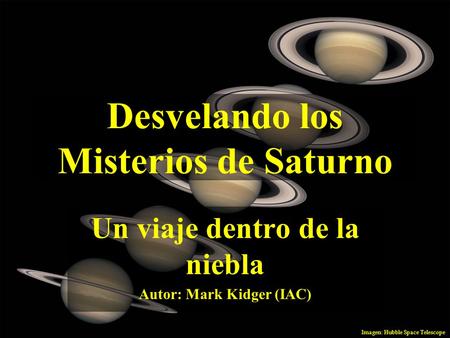 Desvelando los Misterios de Saturno